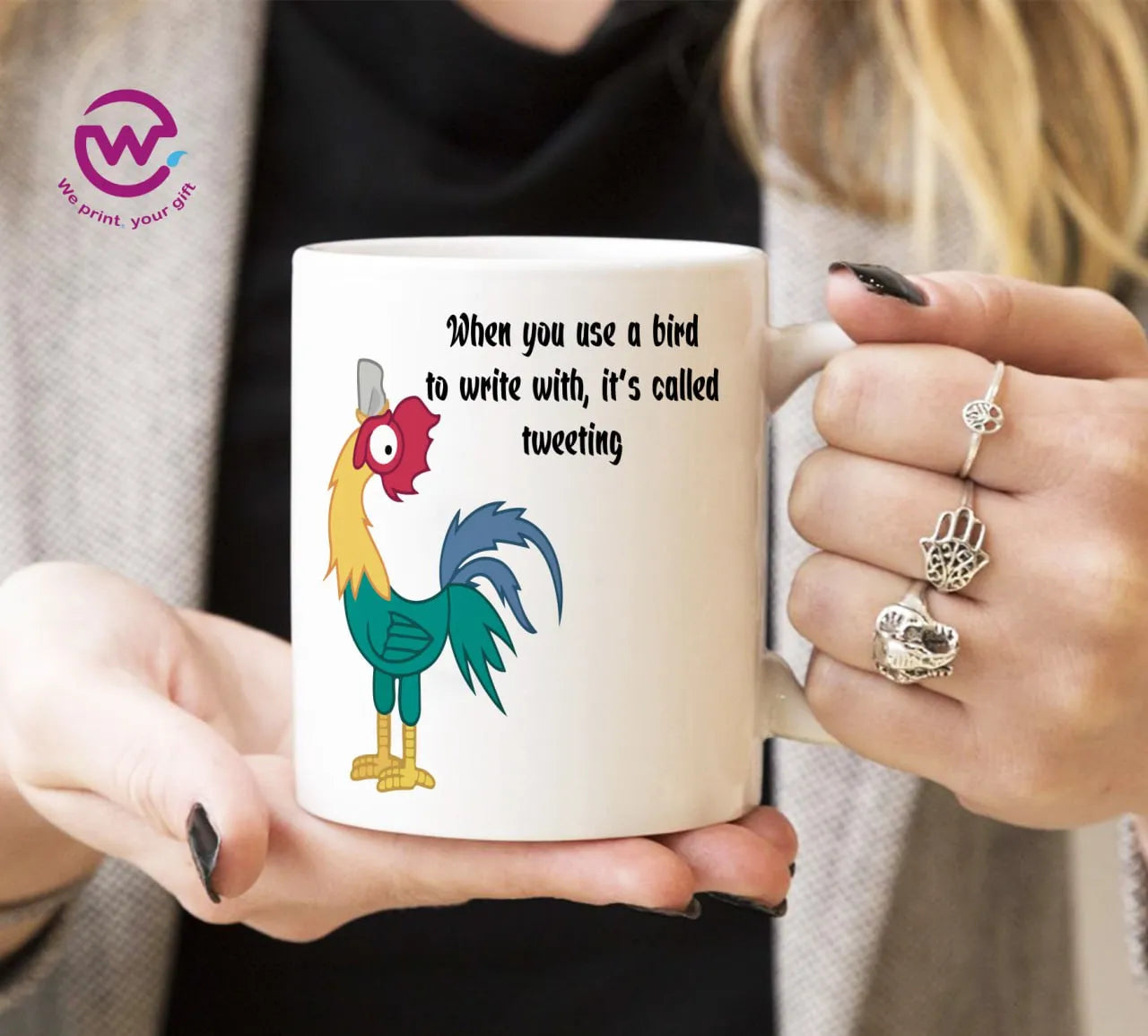 White Mug- Moana - WE PRINT