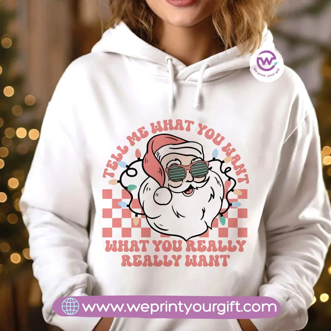 Winter hoodie-Christmas designs - WE PRINT