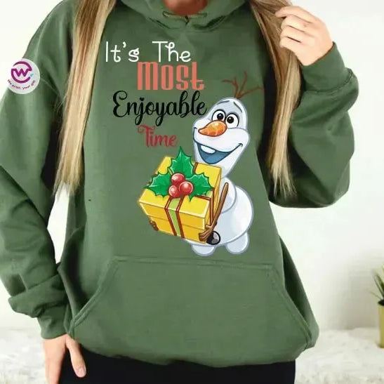 Winter hoodie-Christmas - WE PRINT