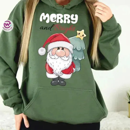 Winter hoodie-Christmas - WE PRINT