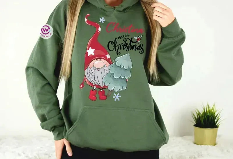 Winter hoodie-Christmas - WE PRINT