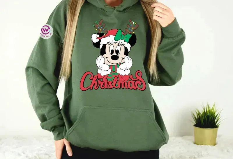 Winter hoodie-Christmas - WE PRINT