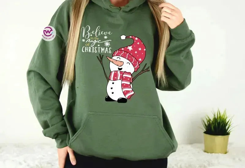 Winter hoodie-Christmas - WE PRINT