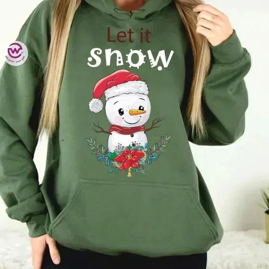 Winter hoodie-Christmas - WE PRINT