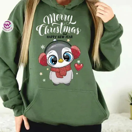 Winter hoodie-Christmas - WE PRINT