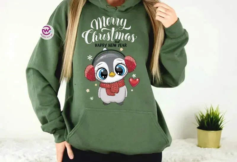 Winter hoodie-Christmas - WE PRINT