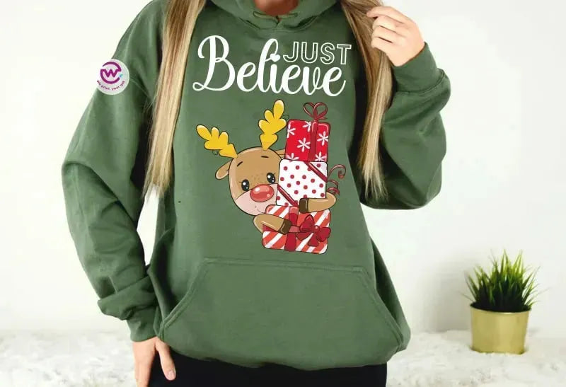Winter hoodie-Christmas - WE PRINT