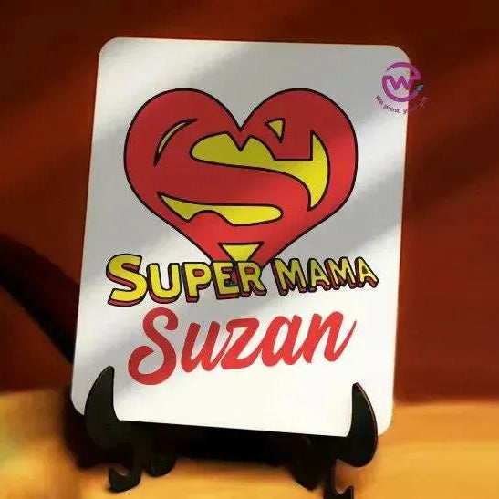 Wooden Desk photo Frame -Mother's Day - WE PRINT