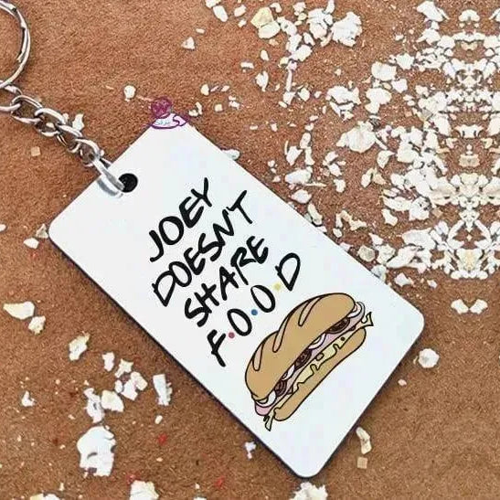 Wooden Keychain - Friends - WE PRINT