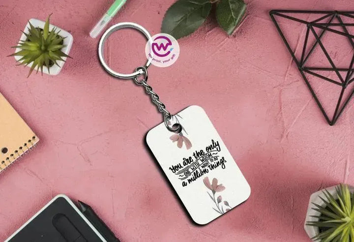 Wooden Keychain - Valentine's Day - WE PRINT