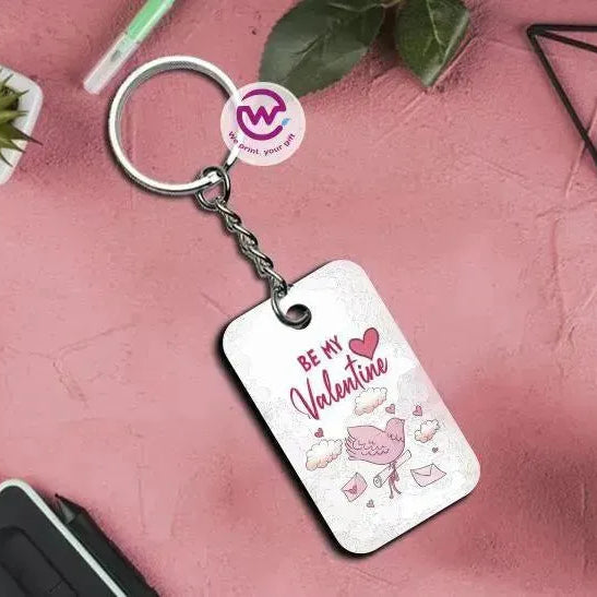Wooden Keychain - Valentine's Day - WE PRINT