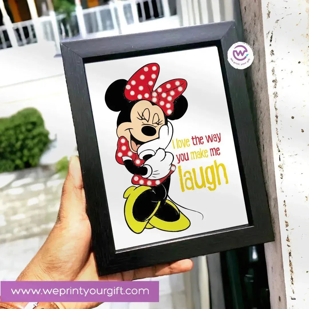 Wooden Photo Frame-Disney - WE PRINT