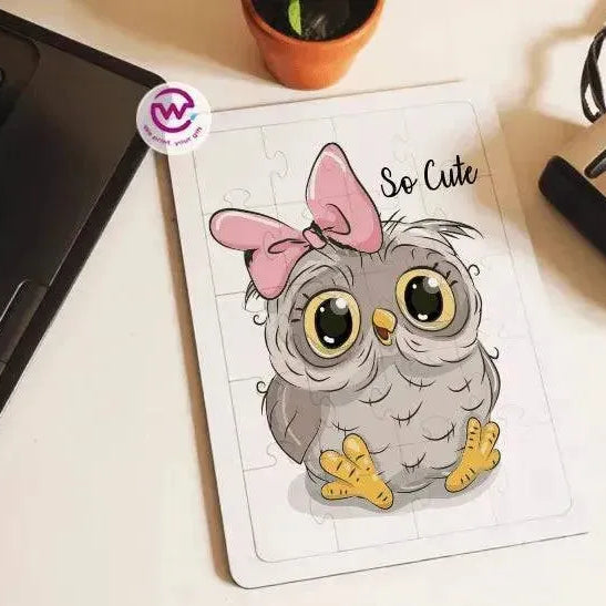 Wooden Puzzle-A - WE PRINT