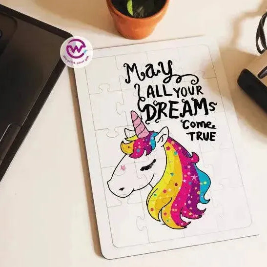 Wooden Puzzle-A - WE PRINT