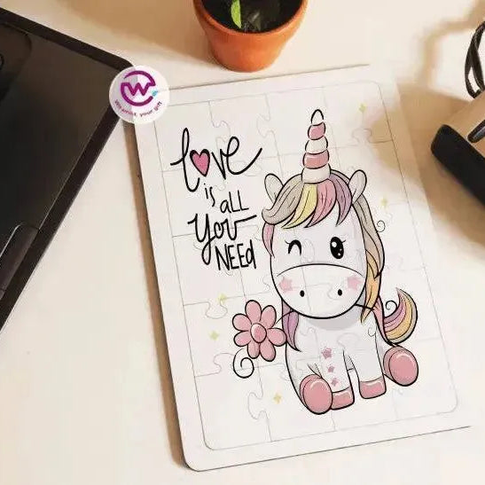 Wooden Puzzle-A - WE PRINT