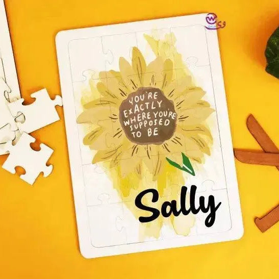 Wooden Puzzle -Names-B - WE PRINT