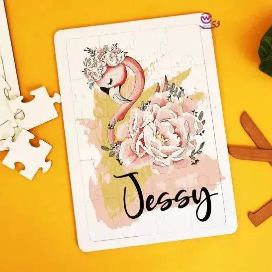 Wooden Puzzle -Names-B - WE PRINT